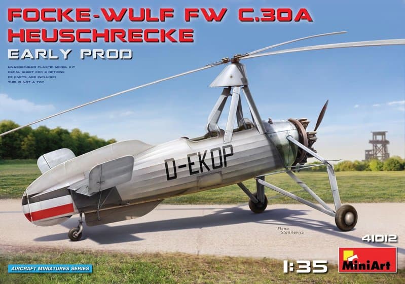 Focke-Wulf Fw C.30a Heuschrecke - Early Production