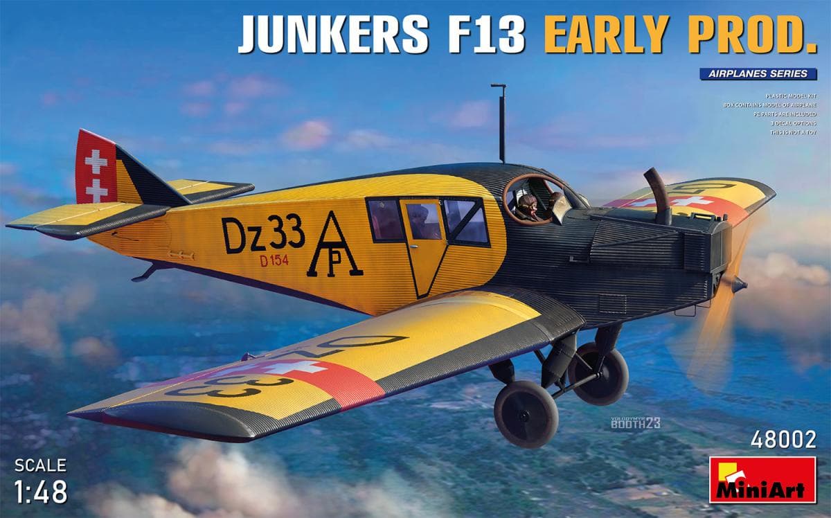 Junkers F13. Frühe Produktion