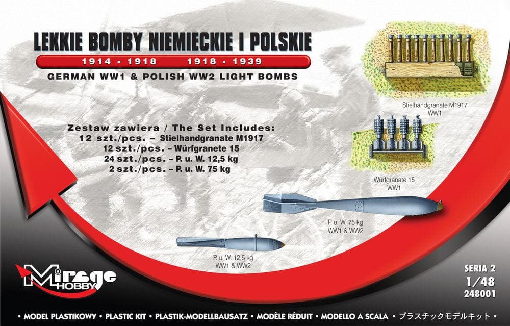 German Wwi & Polish Wwii Light Bombs German Wwi & Polish Wwii Light Aircraft Bombs 1914
