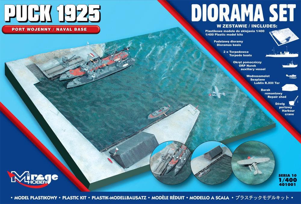 Puck 1925 Diorama Set (Naval Base)
