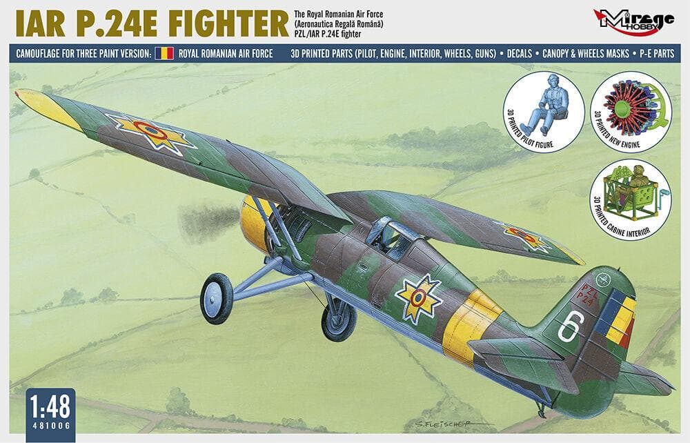 Iar P.24e Fighter - The Royal Romanian Air Force