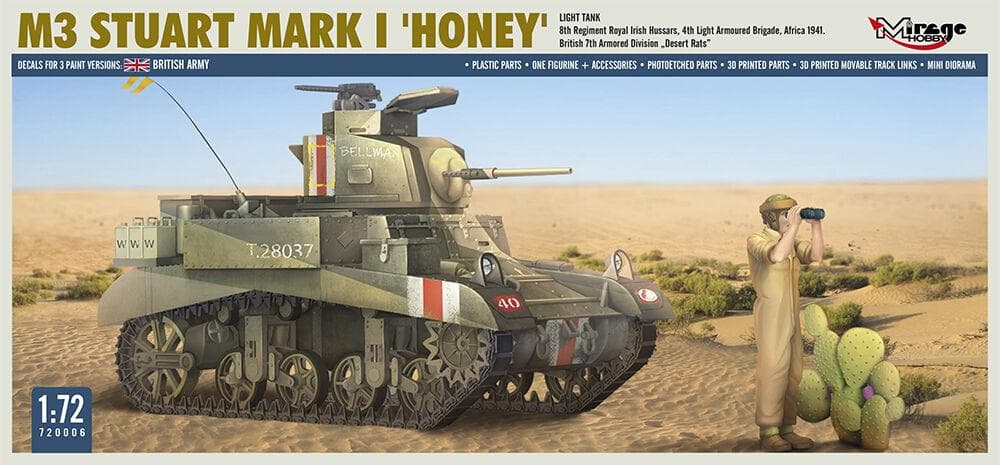 M3 Stuart Mk I Honey Light Tank