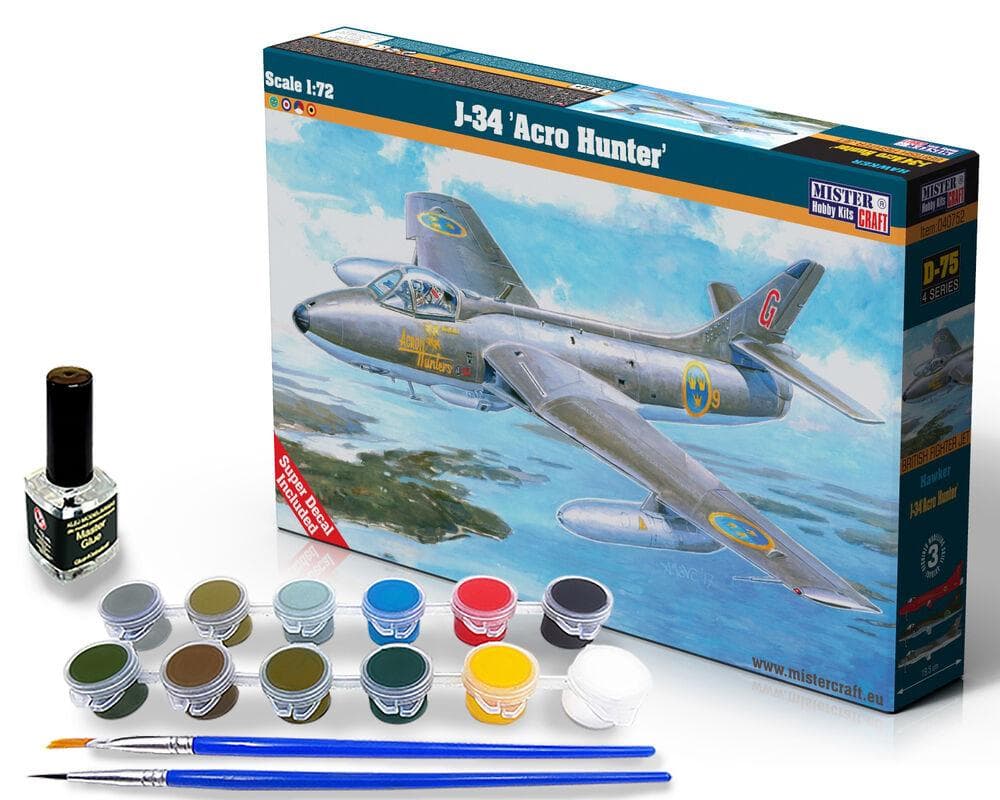 J-34 Acro Hunter - Starter Set