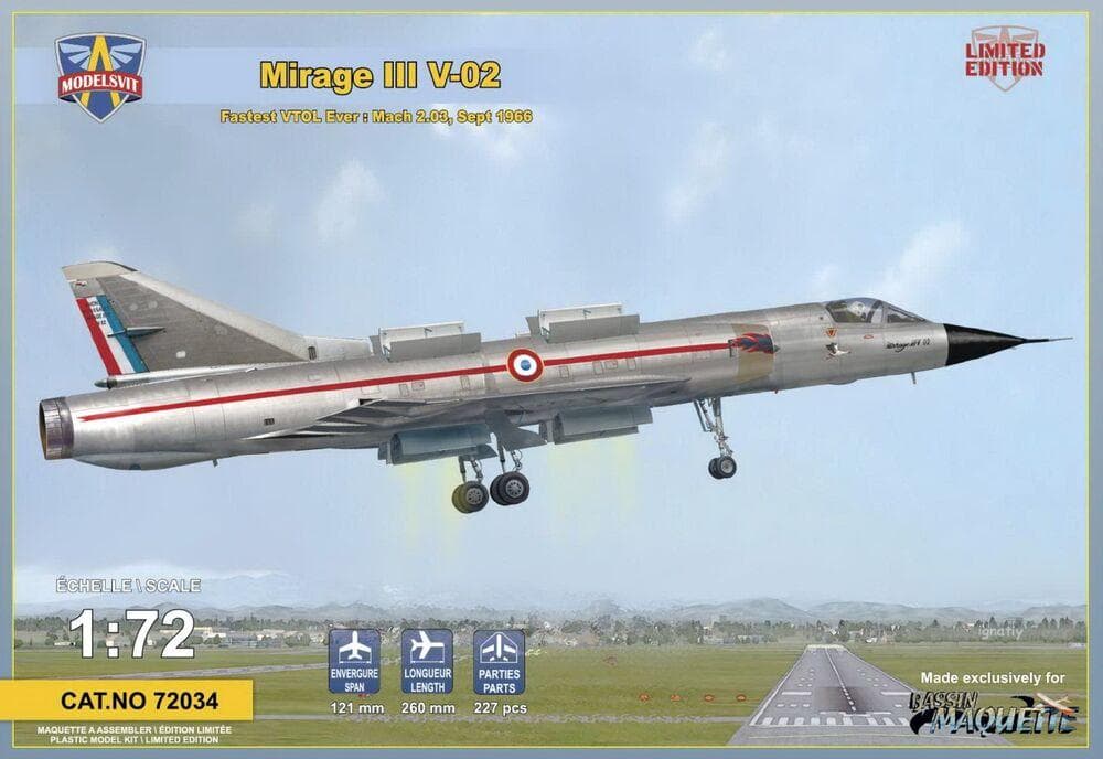 Mirage Iii V-02 Fastest Vtol Ever