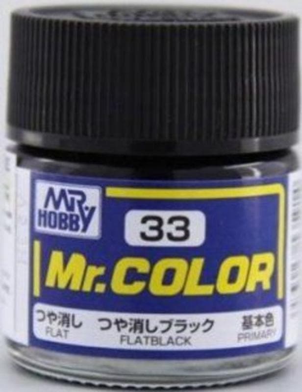 Mr. Color (10 Ml) Flat Black