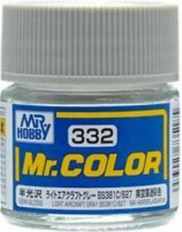 Mr. Color (10 Ml) Light Aircraft Gray Bs381c 627