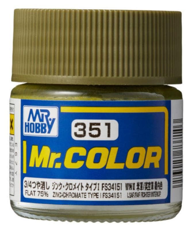 Mr. Color (10 Ml) Zinc-Chromate Type Fs34151