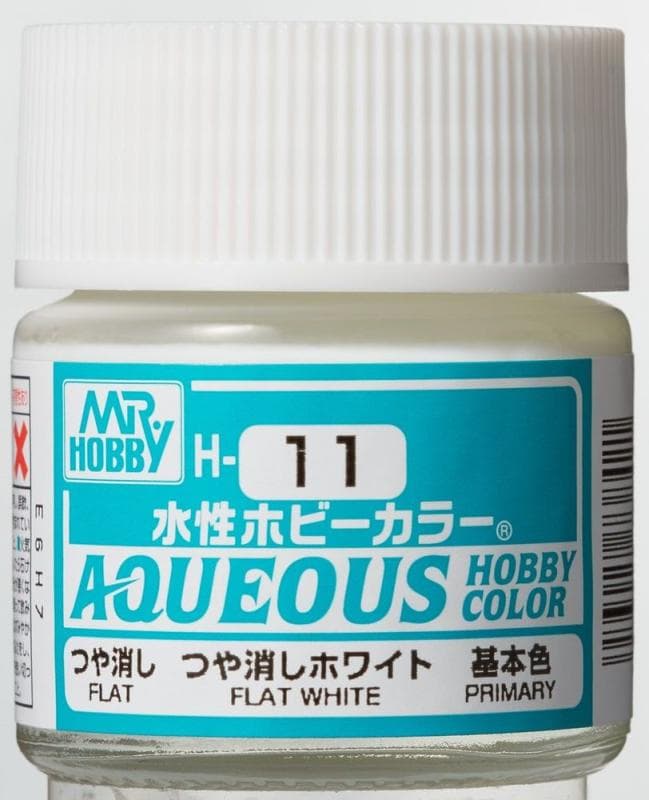 Aqueous Hobby Colors (10 Ml) Flat White
