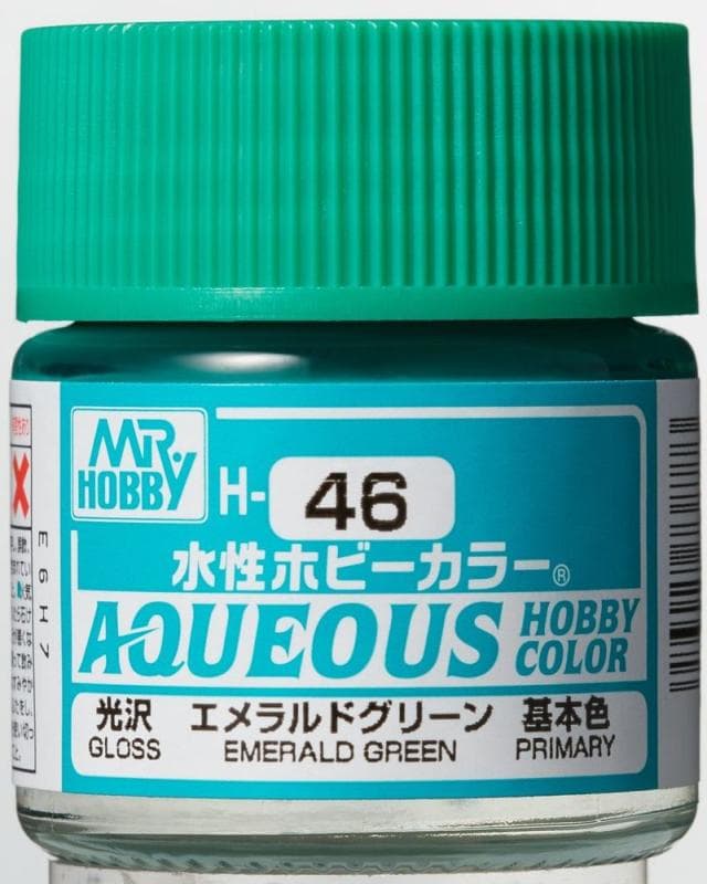 Aqueous Hobby Colors (10 Ml) Emerald Green