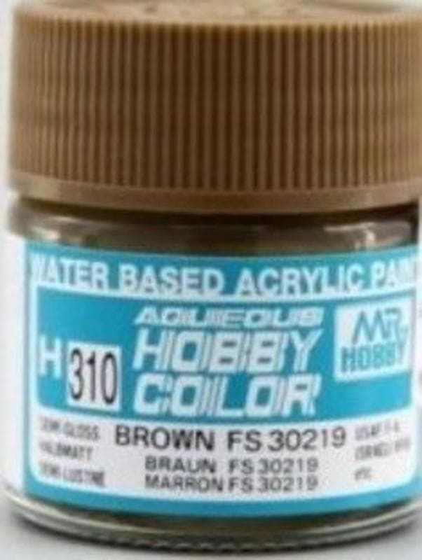 Aqueous Hobby Colors (10 Ml) Brown Fs 30219