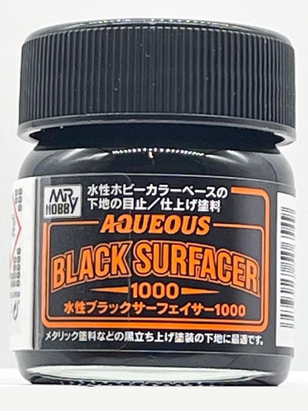 Aqueous Black Surfacer 1000 (Jar Type)