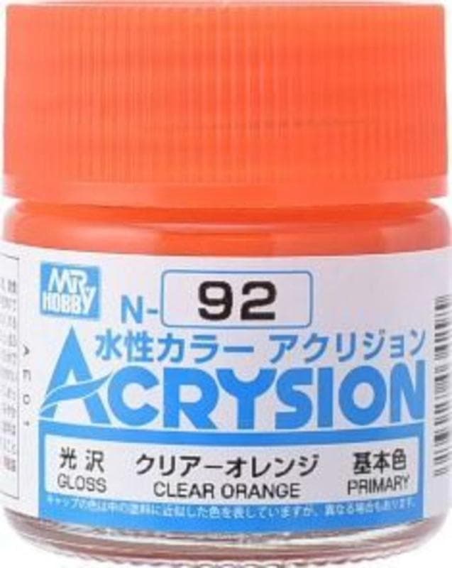 Acrysion (10 Ml) Clear Orange