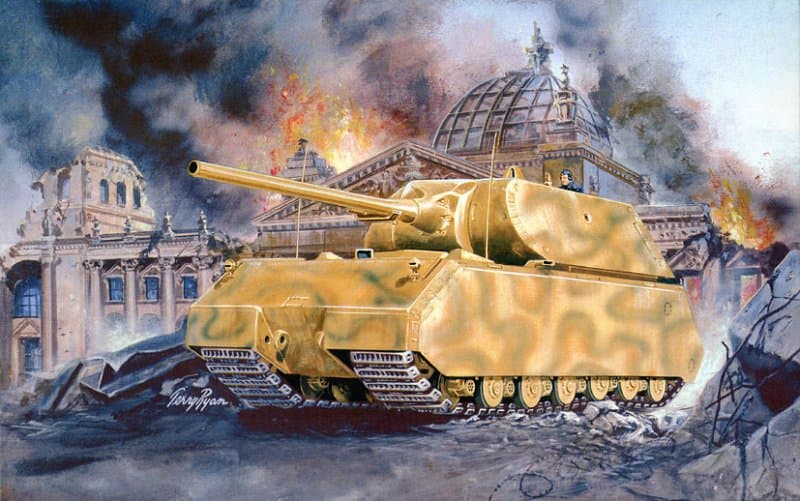 Maus German Wwii Heavy Tank