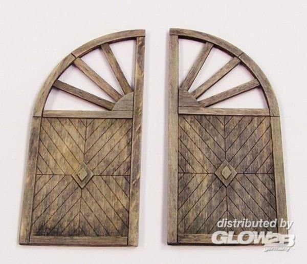 Wooden Gate - Round