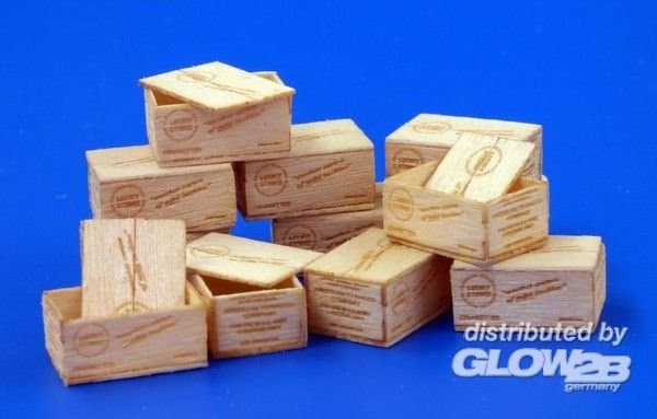 U.S.Wooden Crates For Cigaretes Wwii - Type I