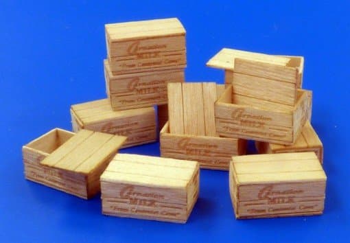 U.S.Wooden Crates For Condensed Milk