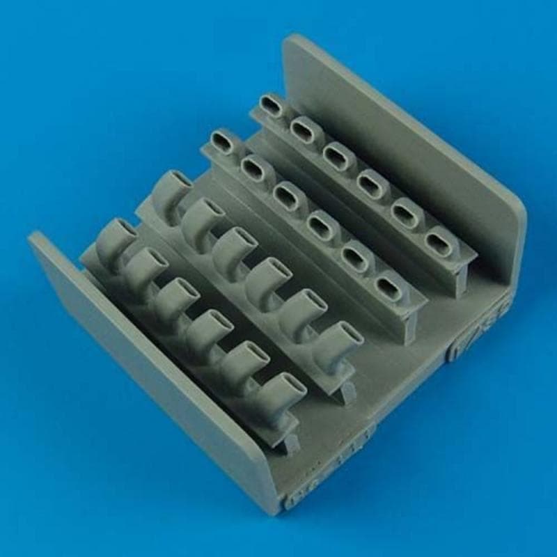 Heinkel He 111 P-1 - Exhaust [Revell]