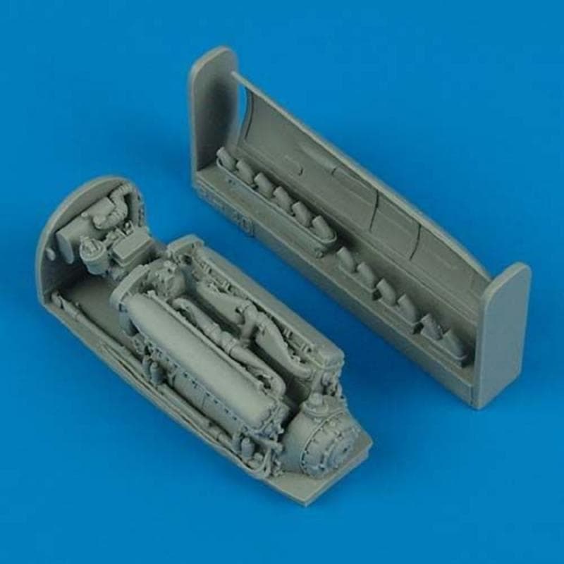 P-40e Warhawk - Engine [Hasegawa]