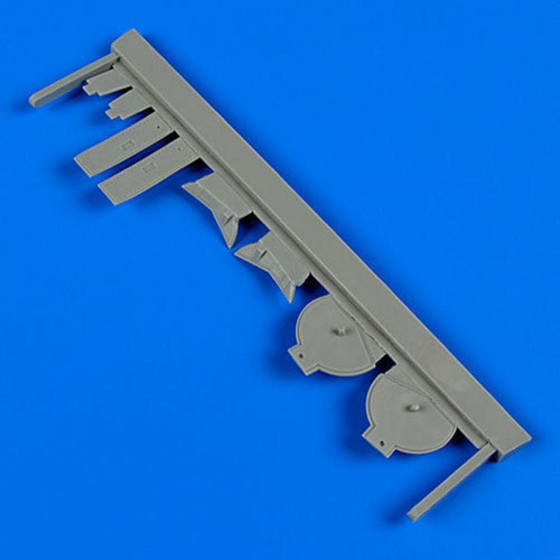 N1k1 Shiden - Undercarriage Covers [Hasegawa]