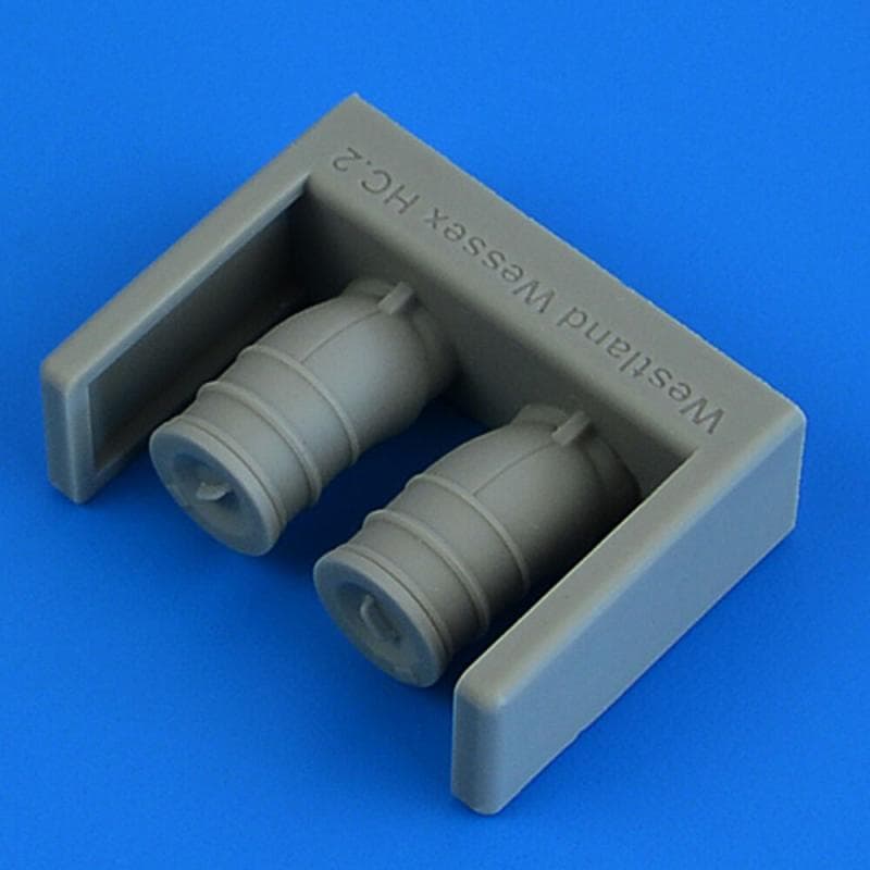 Westland Wessex Hc.2 - Exhaust With F.O.D. Covers [Airfix]