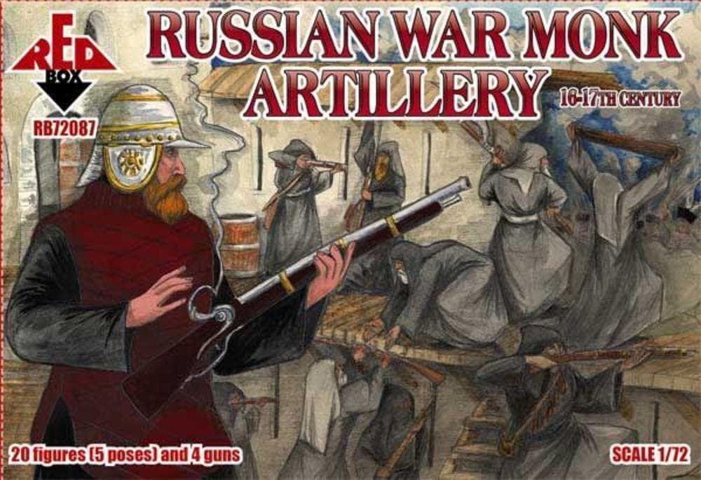 Russian War Monk Artillery,16-17th Century