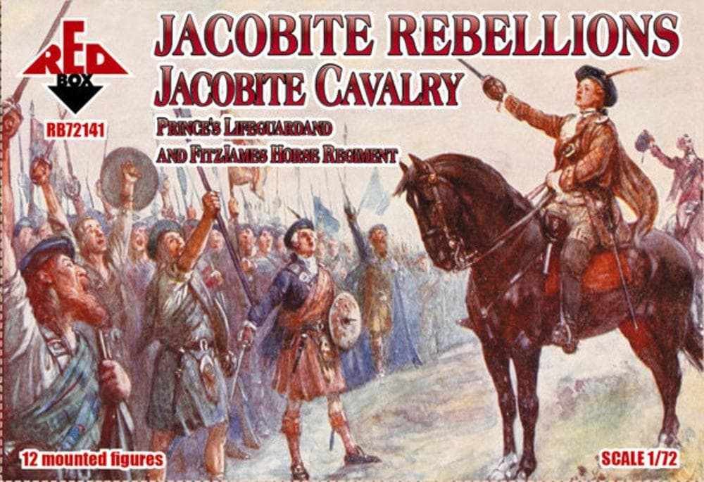Jacobite Cavalry - Prince Lifeguard A.Fitz James Horse Regiment - Jacobite Rebellion 1745