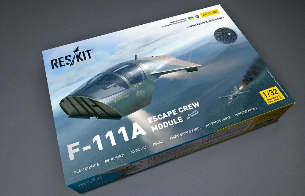 F-111a Escape Pod (Crew Module) Resin Model Kit