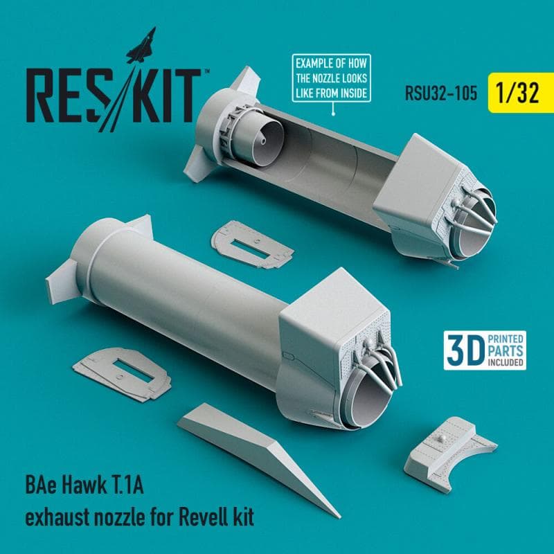 Bae Hawk T.1a Exhaust Nozzle [Revell]