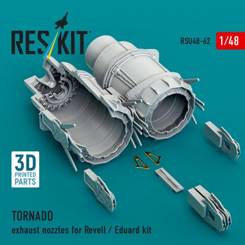 Tornado - Exhaust Nozzles [Revell] (3d Printed)