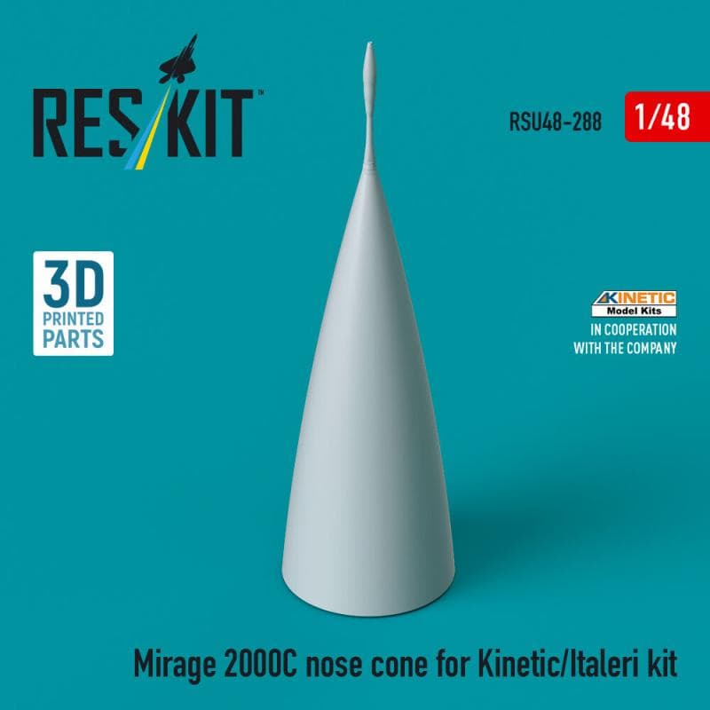 Mirage 2000c - Nose Cone [Italeri] (3d Printed)
