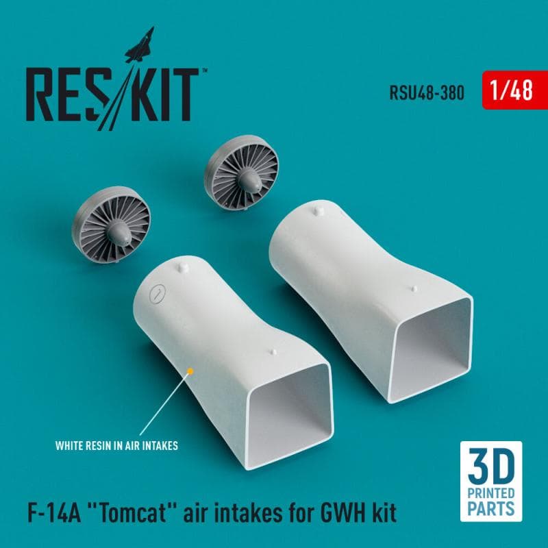 F-14a Tomcat Air Intakes [Gwh] (3d Printed)