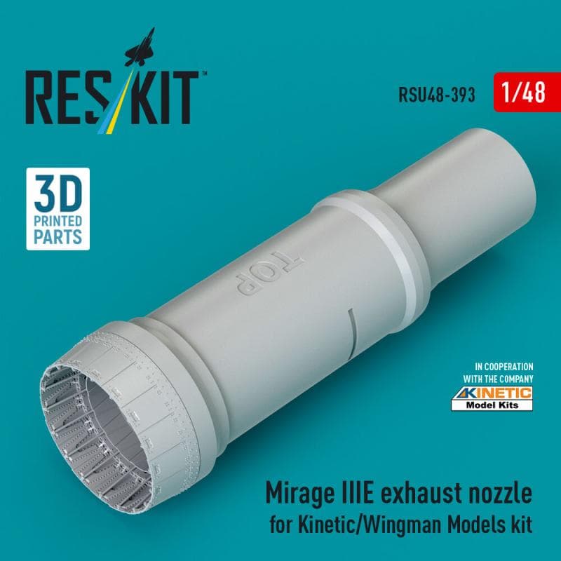 Mirage Iiie - Exhaust Nozzle (3d Printed) [Kinetic]