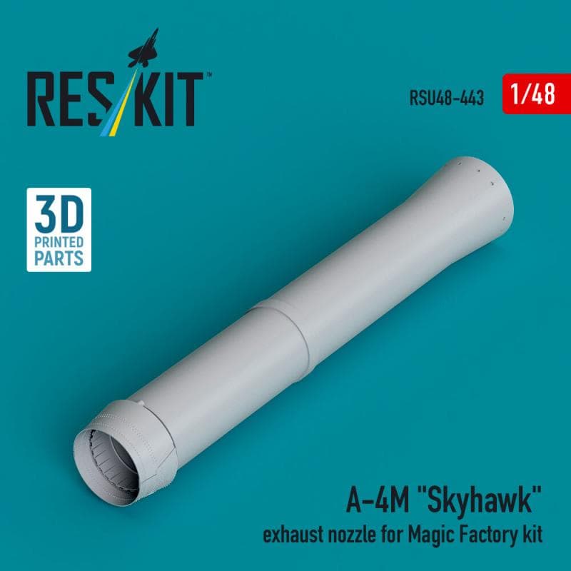 A-4m Skyhawk - Exhaust Nozzle [Magic Factory] (3d Printed)