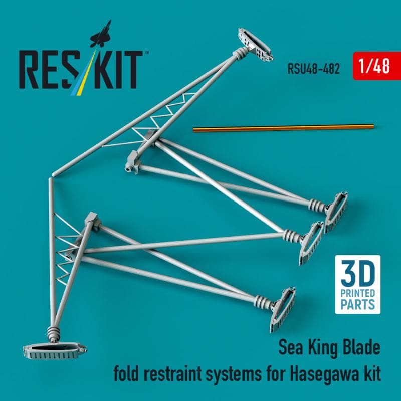 Sea King Blade Fold Restraint Systems [Hasegawa] (3d Printed)