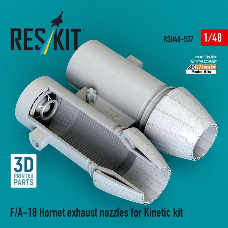 F/A-18 Hornet Exhaust Nozzles [Kinetic] (3d Printed)