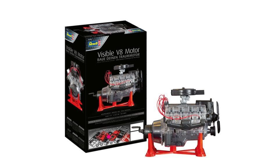 Visible V-8 Engine