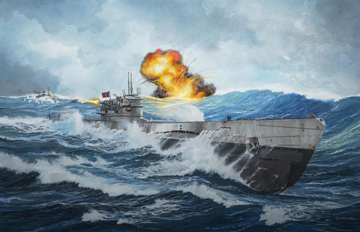German Submarine Type Ix C/40 (U190)