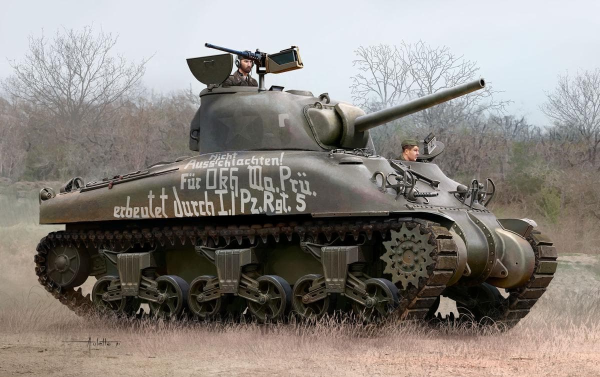 Model Set - Sherman M4a1