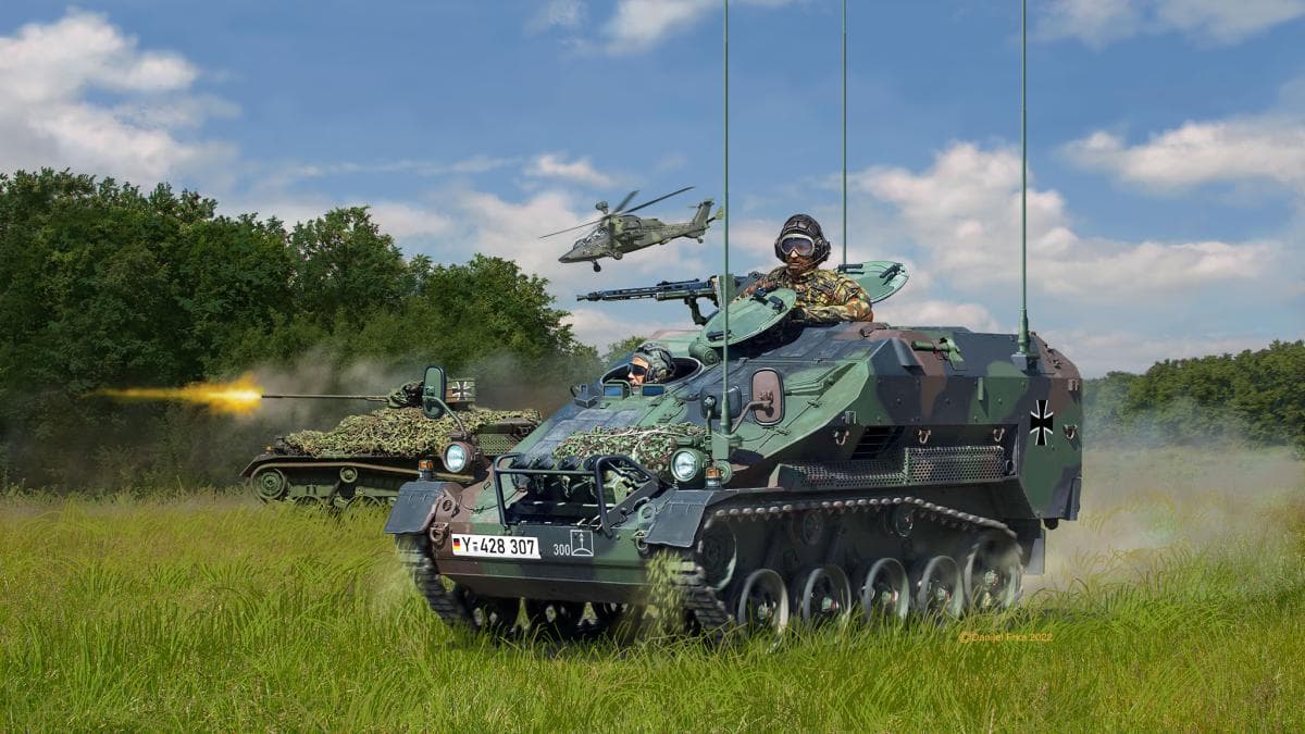 Model Set - Wiesel 2 Leflasys Bf/Uf