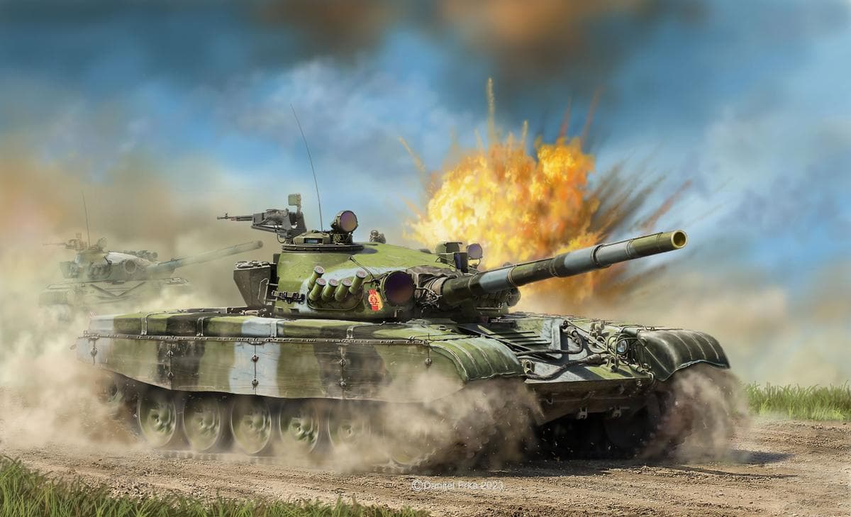 Model Set - T-72 M1