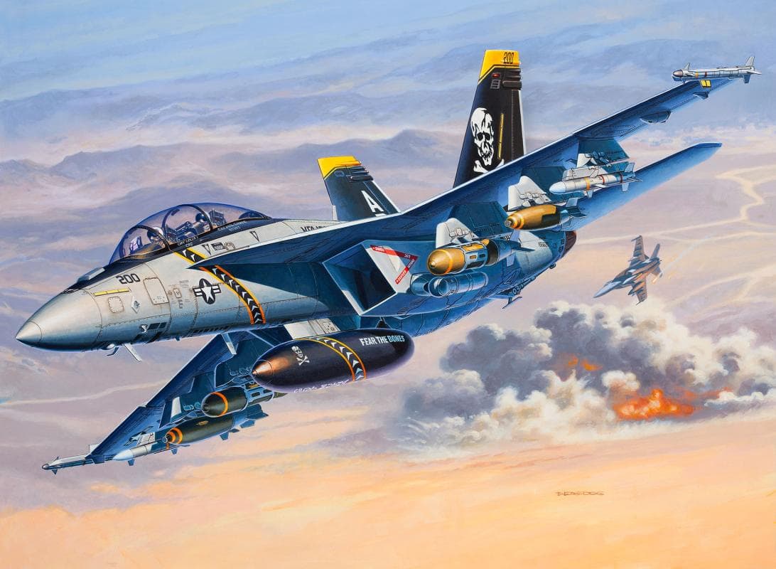 Model Set - F/A-18f Super Hornet