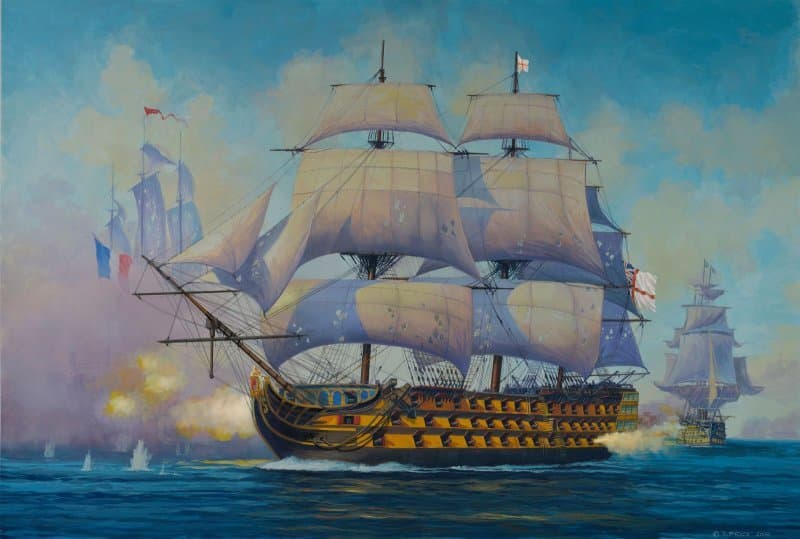 Model Set Admiral Nelson Flagship