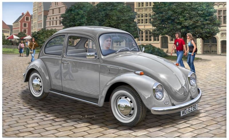 Model Set Vw Käfer Beetle Limousine