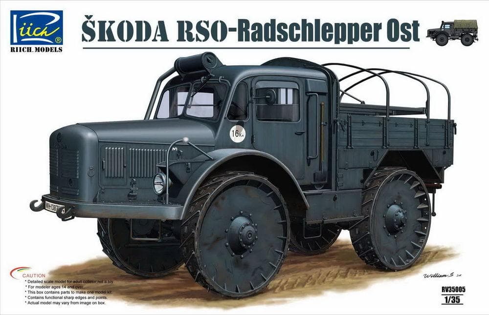 Skoda Rso-Radschlepper Ost