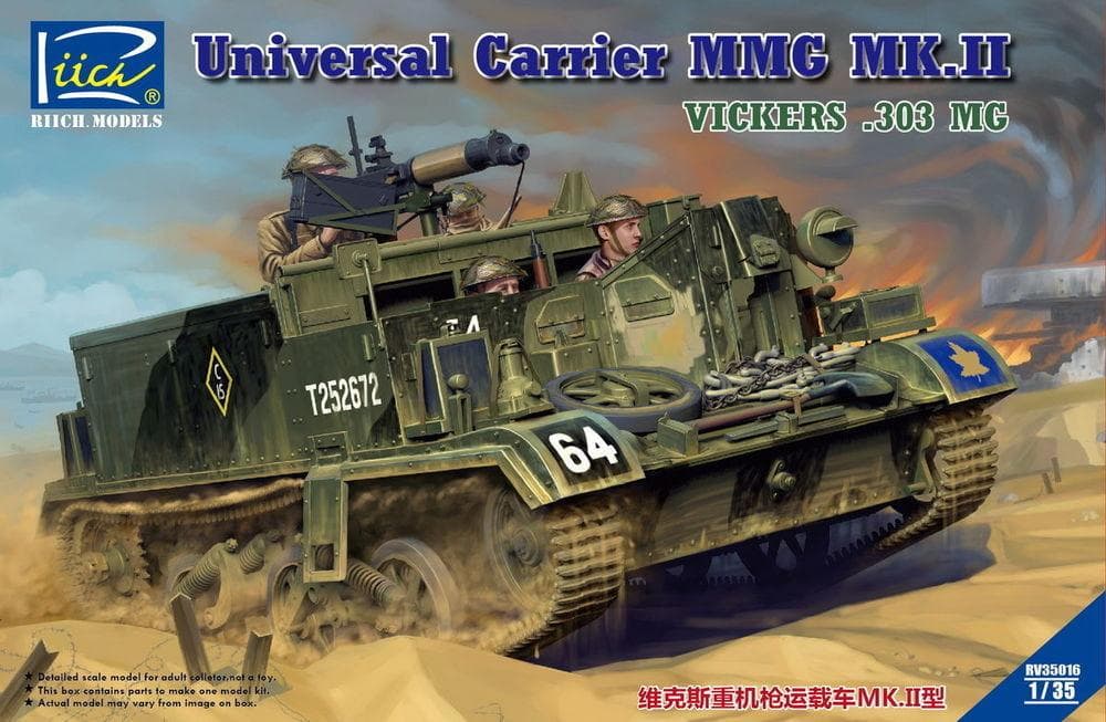 Universal Carrier Mmg Mk.Ii(.303 Vickers Mmg Carrier)