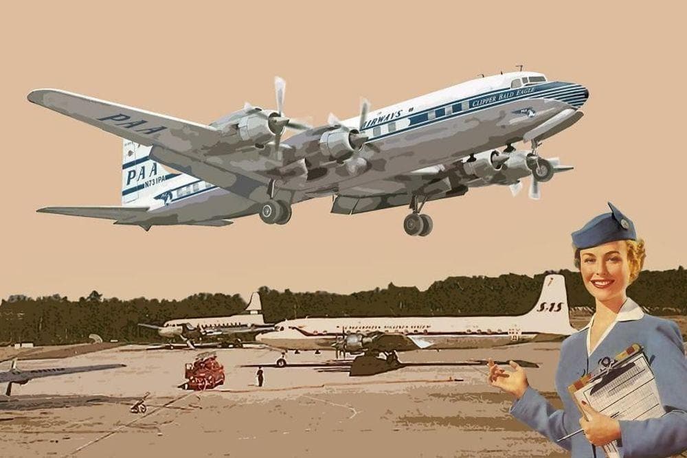 Dc-7c Pan American World Airways