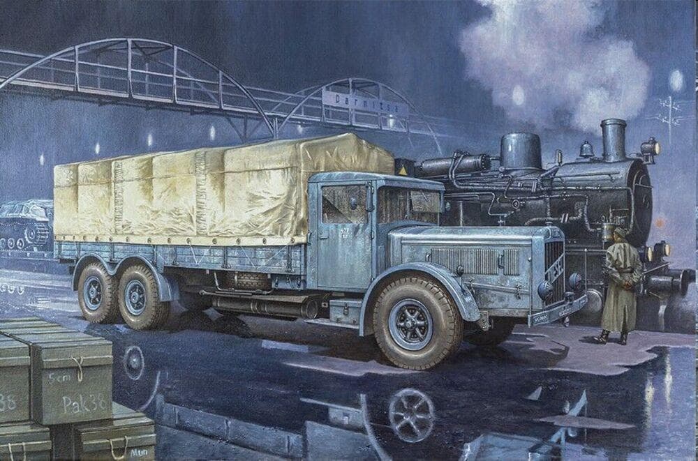 Vomag 8 Lr Lkw Wwii German Heavy Truck