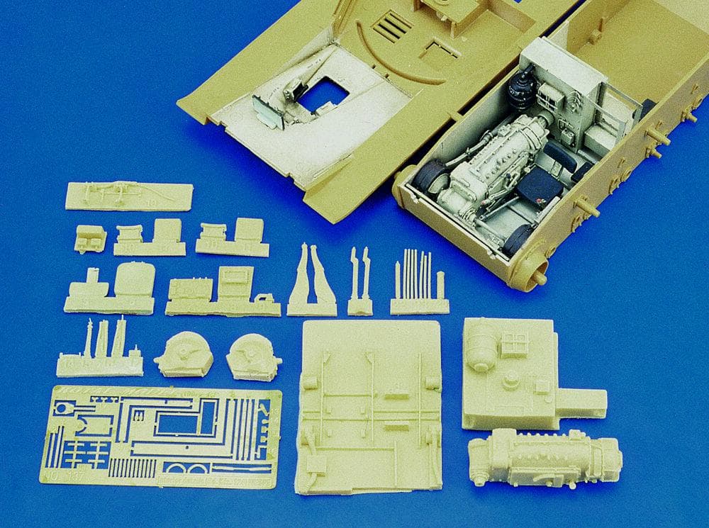 Wespe Interior Details (For Tamiya Kit)