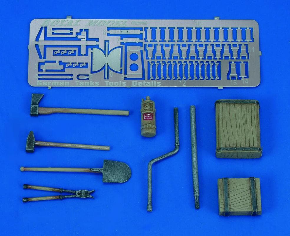 Panther/Jagdpanther Tools & Holders-Wwii