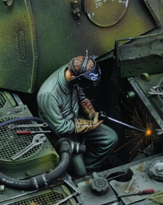 Man Using Electric Welder-No.1